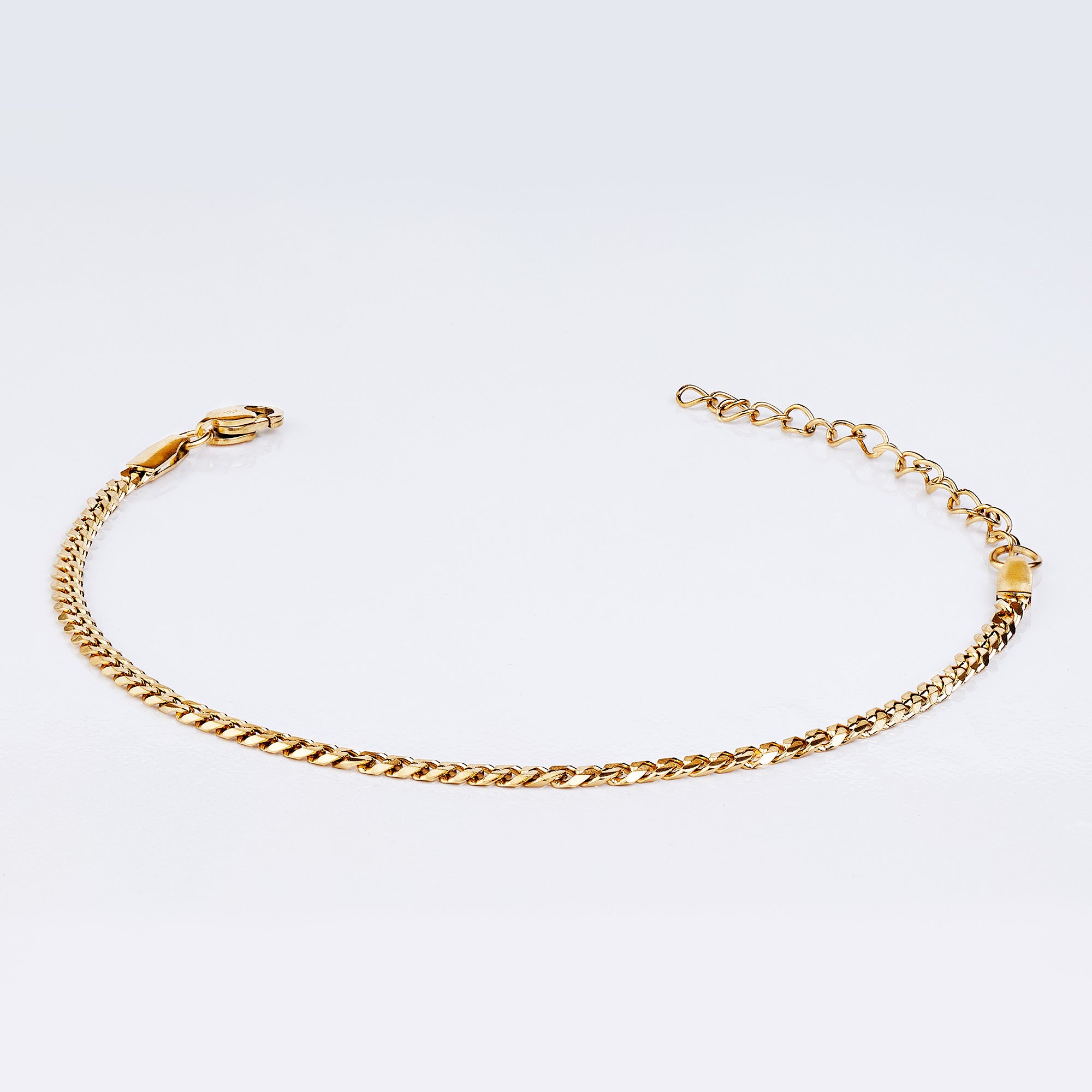 Pulsera Cubana Mujer 3mm Ajustable – Esencia